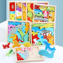 Load image into Gallery viewer, Puzzles aus Holz für Kleinkinder