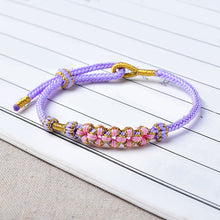 Load image into Gallery viewer, Peach Blossom Knot Bracelet