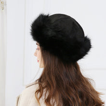 Load image into Gallery viewer, Faux Fur Suede Winter Cap
