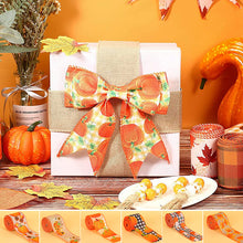 Load image into Gallery viewer, Pumpkin Print Ribbon
