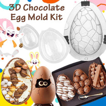 Load image into Gallery viewer, 3D Chocolate Egg Mold Kit