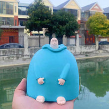 Load image into Gallery viewer, Little Blue Middle Finger Ornament