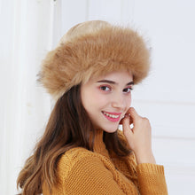 Load image into Gallery viewer, Faux Fur Suede Winter Cap