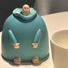 Load image into Gallery viewer, Little Blue Middle Finger Ornament