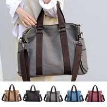 Load image into Gallery viewer, Large Capacity Canvas Handbag Shoulder Bag