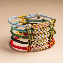 Load image into Gallery viewer, Peach Blossom Knot Bracelet