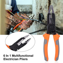 Load image into Gallery viewer, 6 In 1 Multifunctional Electrician Plier