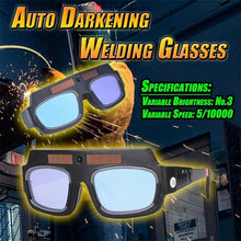 Load image into Gallery viewer, Auto Darkening Welding Glasses