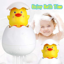 Load image into Gallery viewer, Hatching Duckling Spray Bath Toy