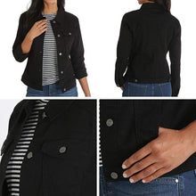 Load image into Gallery viewer, Women&#39;s Stretch Denim Jacket