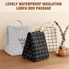Load image into Gallery viewer, Reusable Lunch Bag Insulated Lunch Box