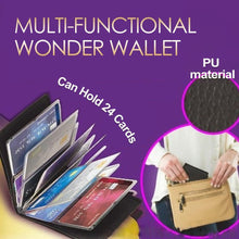 Load image into Gallery viewer, Multi-functional Wonder Wallet