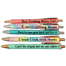 Load image into Gallery viewer, Funny Glitter Ballpoint Pens