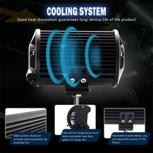 Load image into Gallery viewer, 5 Inch Amber White Light Strobe Work Light Pods