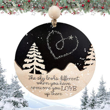 Load image into Gallery viewer, Christmas Tree Double Wooden Pendant