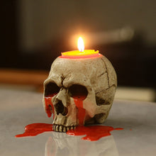 Load image into Gallery viewer, Skeleton Candlestick Holder