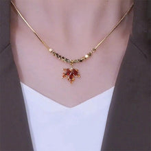 Load image into Gallery viewer, Red Maple Leaf Jewelry