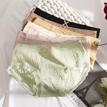 Load image into Gallery viewer, Cotton crotch antibacterial underpants（5 pairs）