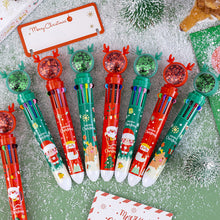 Load image into Gallery viewer, Cute Christmas Glitter Ballpoint Pens