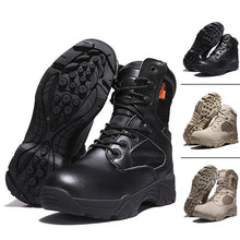 Load image into Gallery viewer, Army Male Desert Outdoor Hiking Boots Landing Tactical Military Shoes
