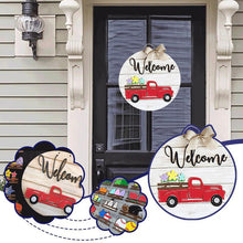Load image into Gallery viewer, Interchangeable Vintage Truck Welcome Sign