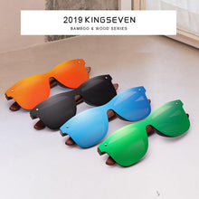 Load image into Gallery viewer, Natural Wooden Sunglasses