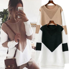 Load image into Gallery viewer, Women Casual Long Sleeve Jumper Pullover Knitwear Sweater
