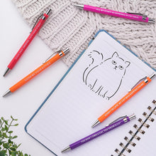 Load image into Gallery viewer, Funny Dog/Cat People Pens, A snarky gag gift for pet owners