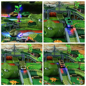 The Super-cool Dinosaur Race Track