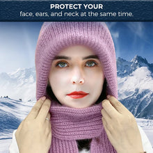 Load image into Gallery viewer, Integrated Ear Protection Windproof Cap Scarf