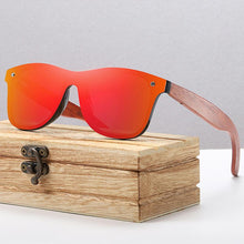 Load image into Gallery viewer, Natural Wooden Sunglasses