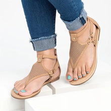 Load image into Gallery viewer, Women Summer Flat Sandals