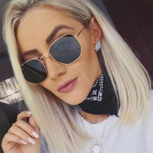 Load image into Gallery viewer, Women Brand Designer Mirror Retro Sun Glasses