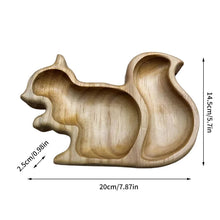 Load image into Gallery viewer, Wooden Animal Shaped Fruit Bowl