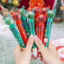 Load image into Gallery viewer, Cute Christmas Glitter Ballpoint Pens