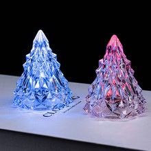 Load image into Gallery viewer, Mini LED Kristall Weihnachtsbaum Nachtlicht