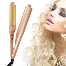 Load image into Gallery viewer, 2-in-1 Hair Straightener Spiral Wave Curler