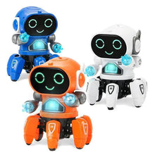 Load image into Gallery viewer, Electric Singing Dancing Lighting Robot Toy
