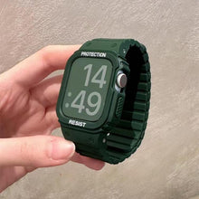Load image into Gallery viewer, Apple Watch Integrated Magnetic Silicone Strap