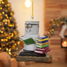 Load image into Gallery viewer, Funny Snowman Christmas Tree Pendant