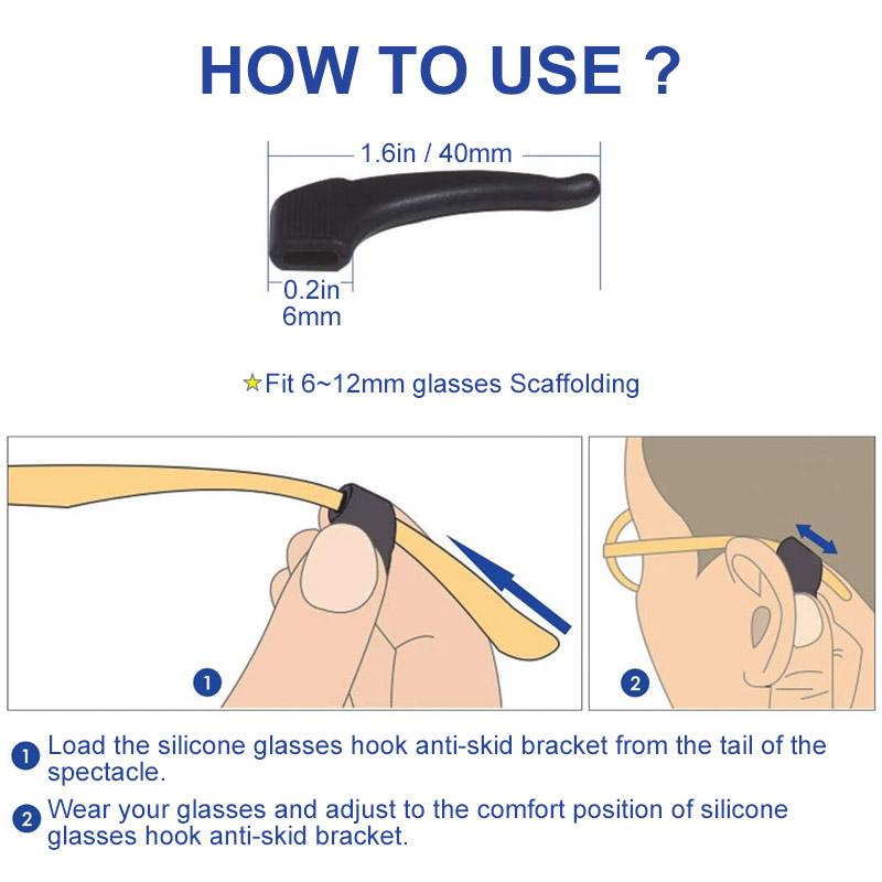 Anti-Slip Comfort Glasses Retainers – kiwient