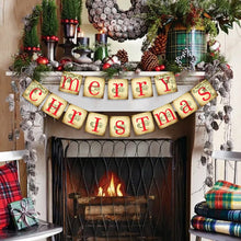 Load image into Gallery viewer, Merry Christmas Banner