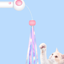 Load image into Gallery viewer, Infrared Retractable Cat Funny Stick