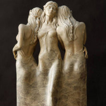 Load image into Gallery viewer, Sculpture of Three Goddess Embracing