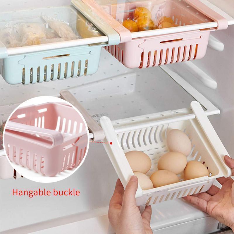 Kitchen Storage Refrigerator Partition Storage Rack – kiwient