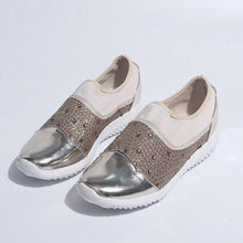 Load image into Gallery viewer, Women Woven Mesh Flat Shoes