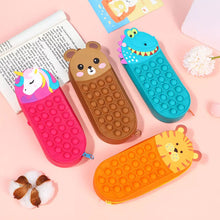 Load image into Gallery viewer, Cartoon Silicone Decompression Stationery Box