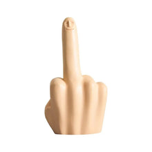 Load image into Gallery viewer, Little Blue Middle Finger Ornament