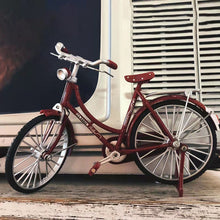 Load image into Gallery viewer, Retro Bicycle Model Ornament