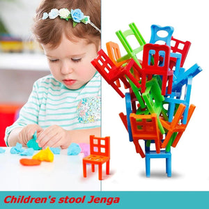 🪑Christmas Hot Sale-Chairs Stacking Tower Balancing Game🔥